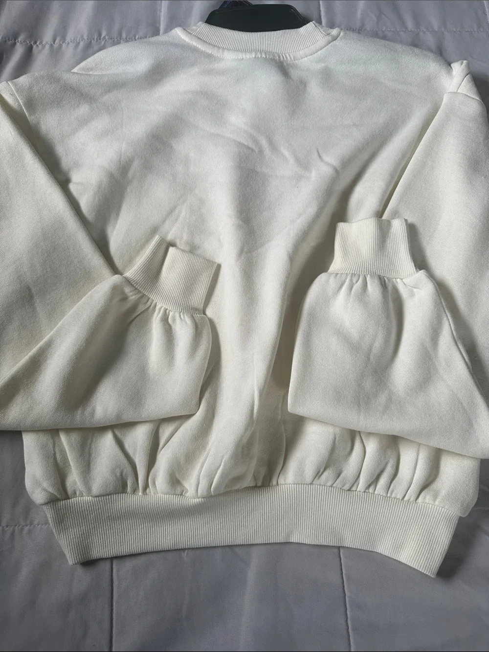 Coca Cola Cream Crewneck Sweatshirt with Pink Cherry Logo - Picture 5 of 5